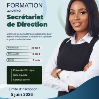 Formation en assistanat administratif (sécrétariat)
